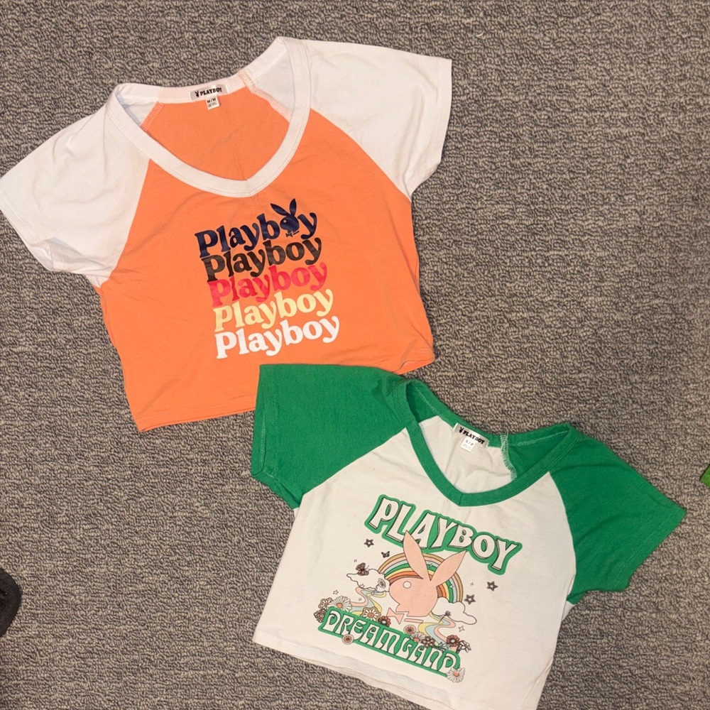 Playboy Tees (x2)